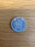 Fünfliber 5 Franken Münze von 1935