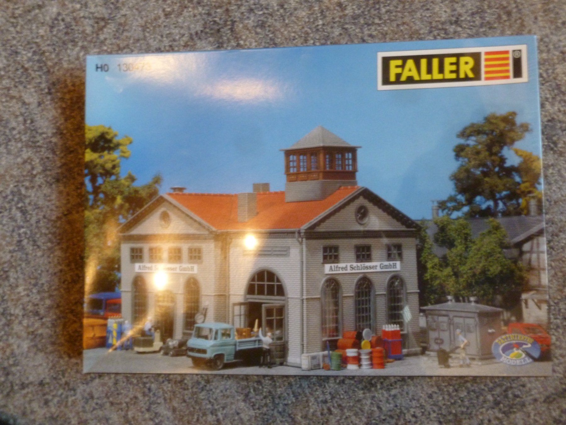 Faller Modellini di ferrovie: Faller 130473 Schlosserei – Nuovo e nell'imballaggio originale da Bubikon venduto da Br103er