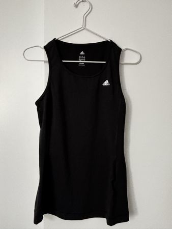 Damen Tanktop Adidas schwarz Grösse XS Climalite guter Zusta