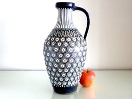 Piesche  Reif Keramik Vase Vintage Mid Century Krug Majolika