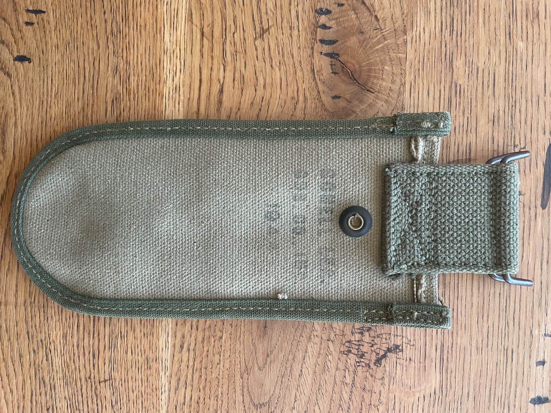 US Army Uniformi: Original WW2 us army pouch – Usato da Oberbütschel venduto da Woodie2005 1