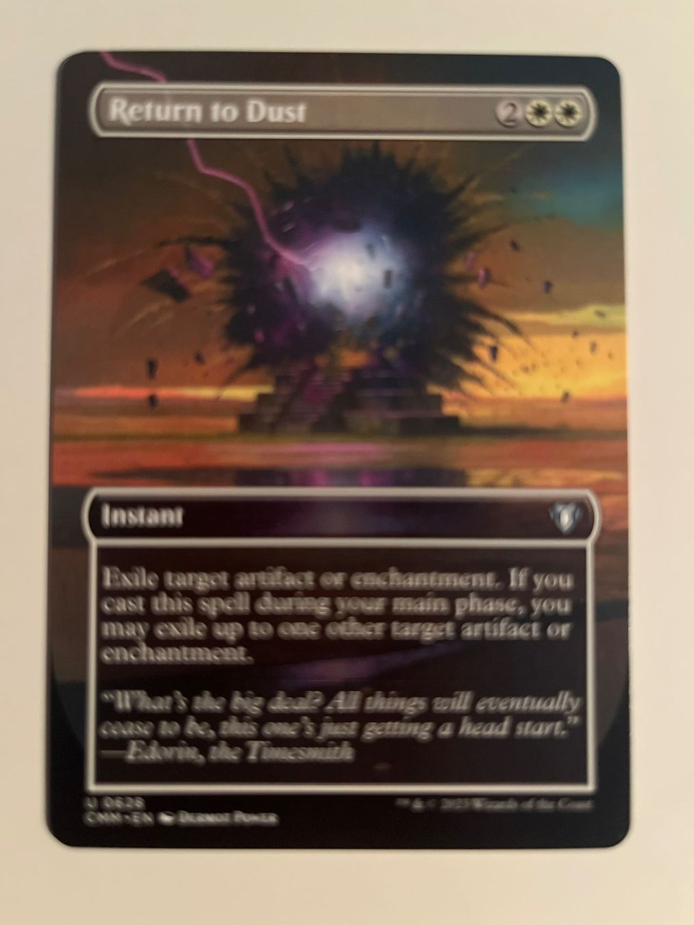 Magic The Gathering Sammelbilder & Trading cards: 1 x Return to Dust - Magic: The Gathering - MtG – Gebraucht aus Kriens von Shadi1980