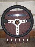 Garderobe Schlüsselbrett Porsche Lenkrad Oldtimer