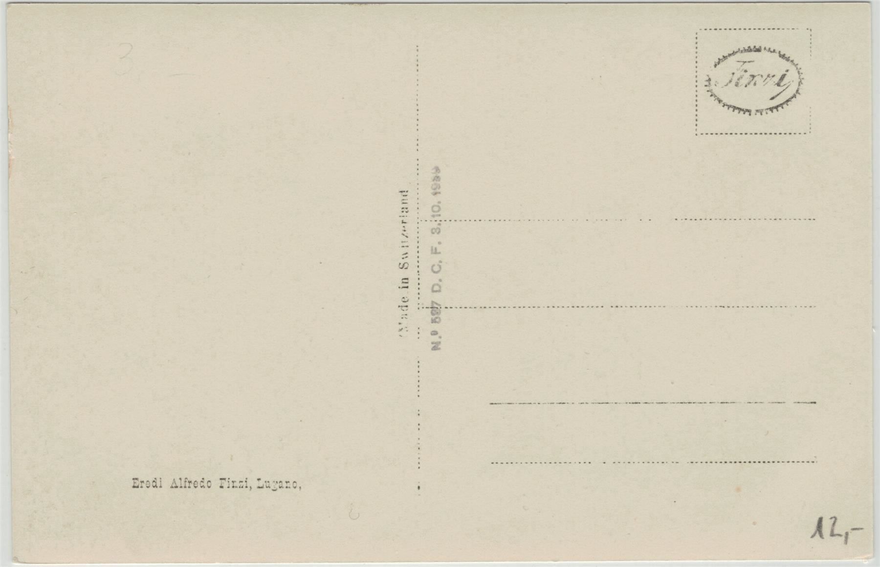 Cartoline postali: TI 66 PALAGNEDRA – Usato da Fribourg venduto da philafri 1