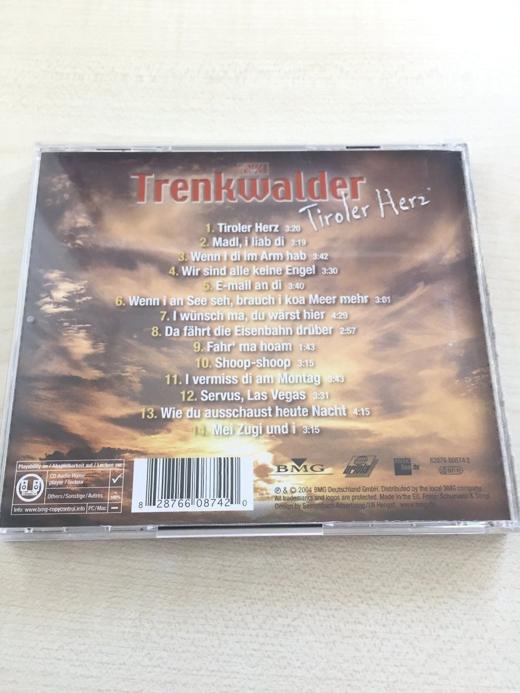 CDs: Trenkwalder - Tiroler Herz – Gebraucht aus Rüti ZH von alumedien 1