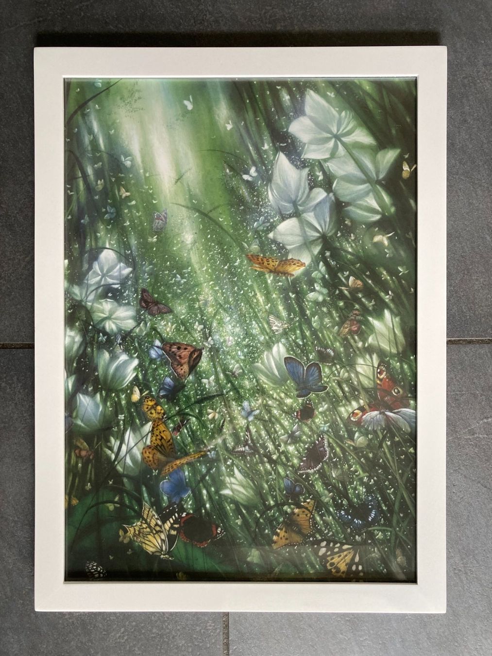 Foto & Immagini: FRIEDRICH  HECHELMANN   KUNSTDRUCK HOLZRAHMEN / GLAS – Usato da Subingen venduto da Etageren 2
