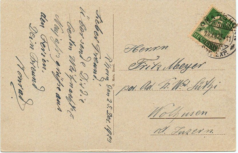 Cartoline postali: ROMANSHORN Dampfschiff Christoph – Usato da Jona venduto da philajona 1