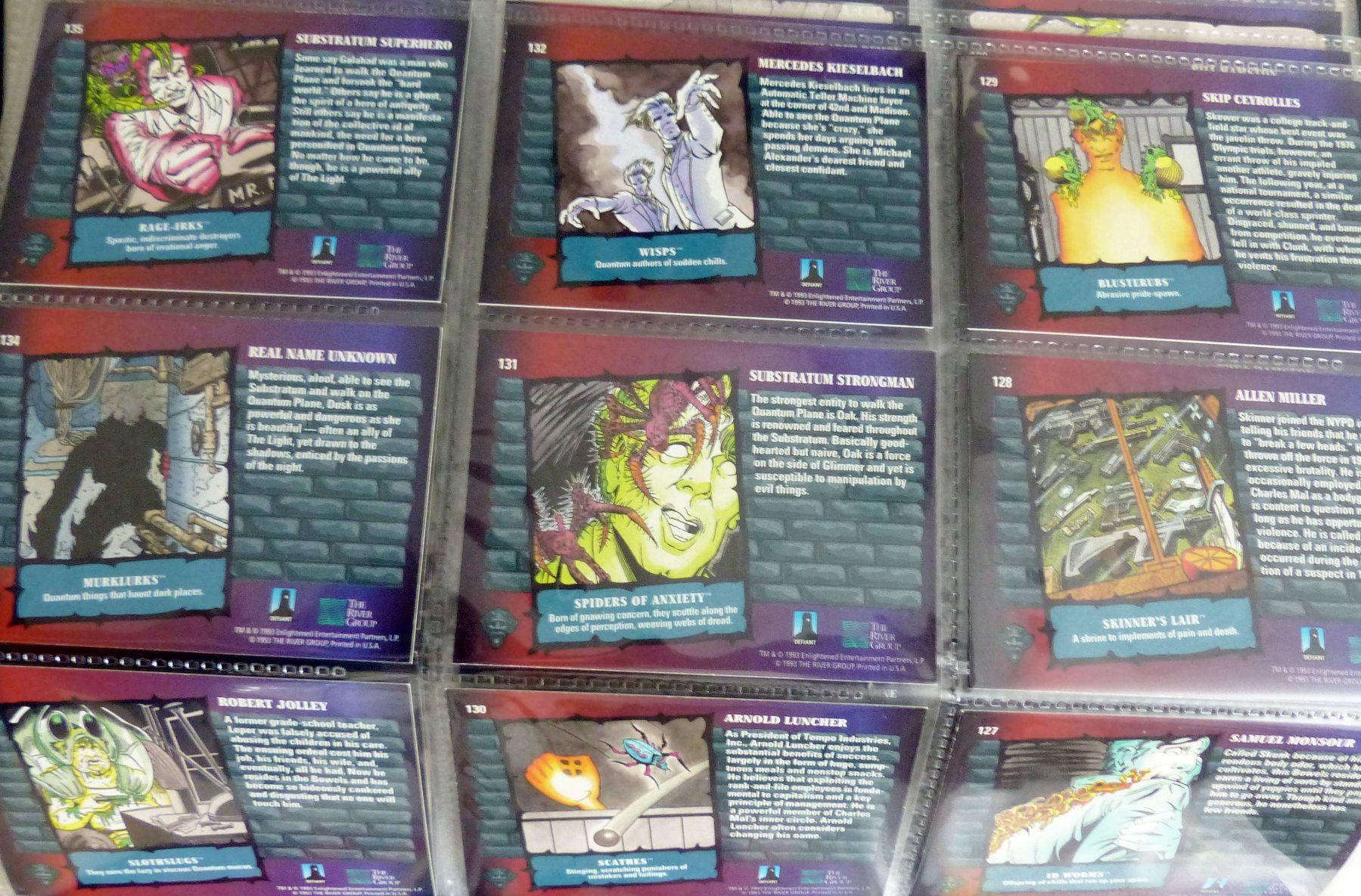 Carte collezionabili: DARK DOMINION ZERO ISSUE 150 TRADING CARDS SET DEFIANT 1993 – Usato da Lugano venduto da YouWantUS 4