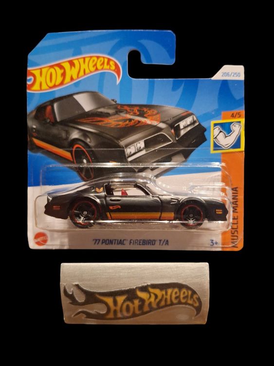 Hot Wheels Muscle Mania 2024 77 Pontiac Firebird T/A 4/5 S | Kaufen auf ...