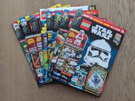 9 Stück Lego Star Wars Magazine von 2024