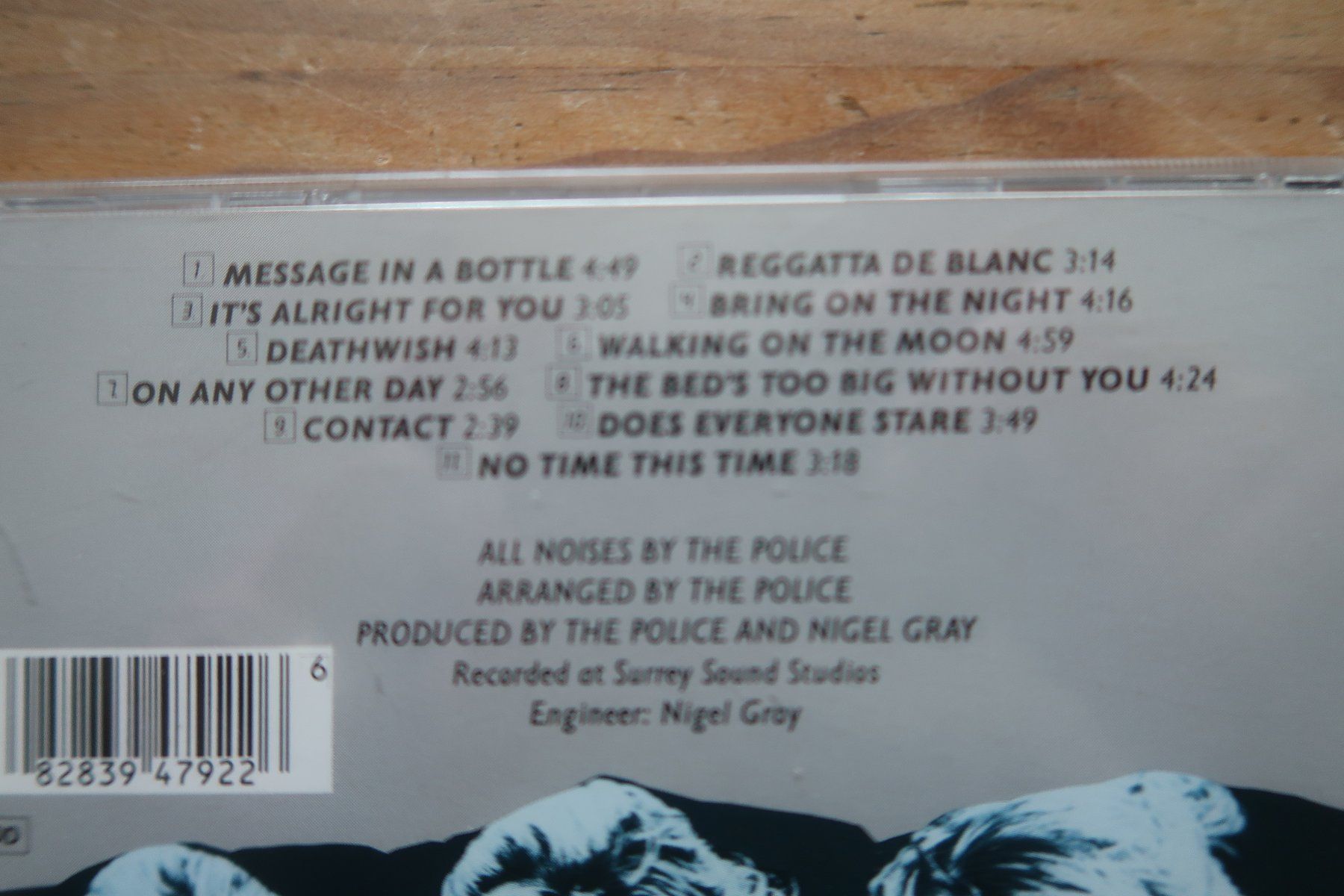 CD: THE POLICE - REGATTA DE BLANC - CD – Usato da Basel venduto da Patiscat 2