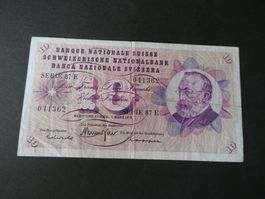 Schweiz 1973, 10 Franken