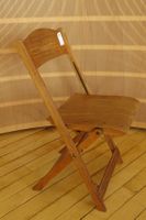 Vintage Klappstuhl aus Holz – Mid Century – Faltstuhl