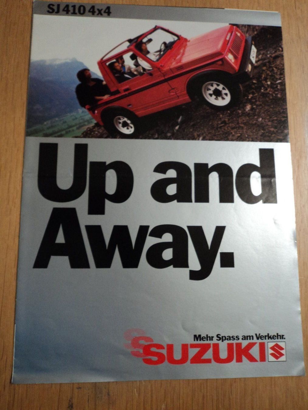 Documenti: Prospekt Suzuki SJ410 4x4 1981 – Usato da Schwarzenburg venduto da modelCARama 1