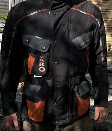 Motorradjacke Herren M/L unfallfrei
