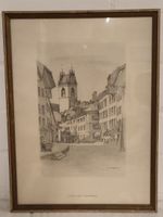 Wunderschönes altes Bild  Burgmeier Max AARAU