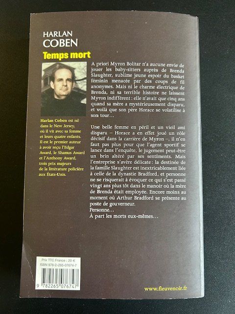 Bücher: Harlan Coben - Temps mort - Roman – Gebraucht aus Chambésy von Luna1292 1