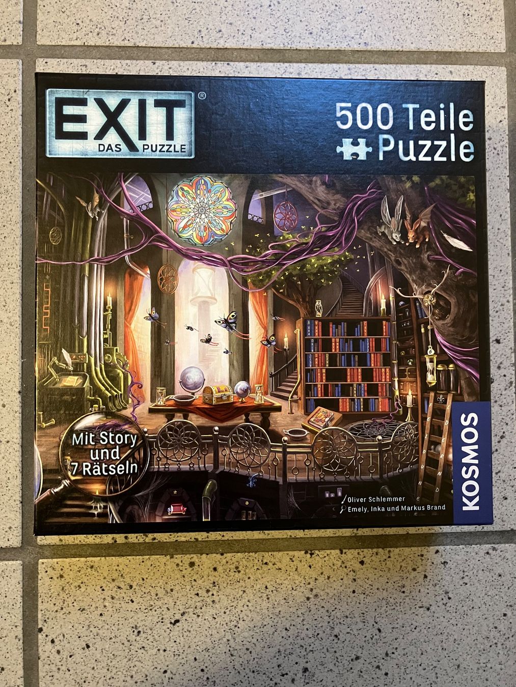 Spiele: Exit Die Bibliothek der Träume Puzzle – Neu und originalverpackt aus Bözberg von Sape9192