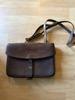 Kartentasche Schweizer Militär Leder 1960 (2)