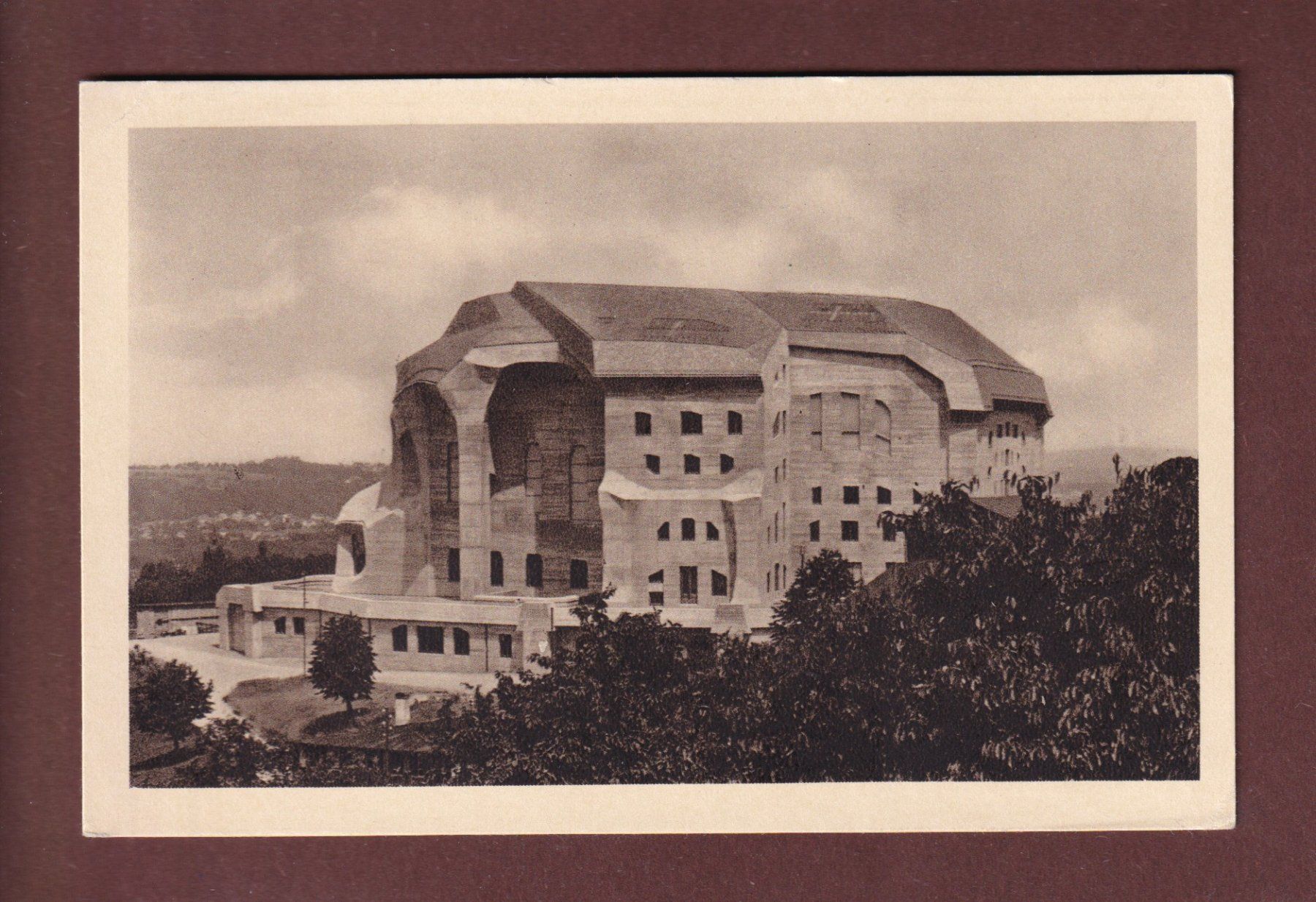 Cartoline postali: DORNACH - Goetheanum - 1931 – Usato da Pully venduto da nicecards-shop
