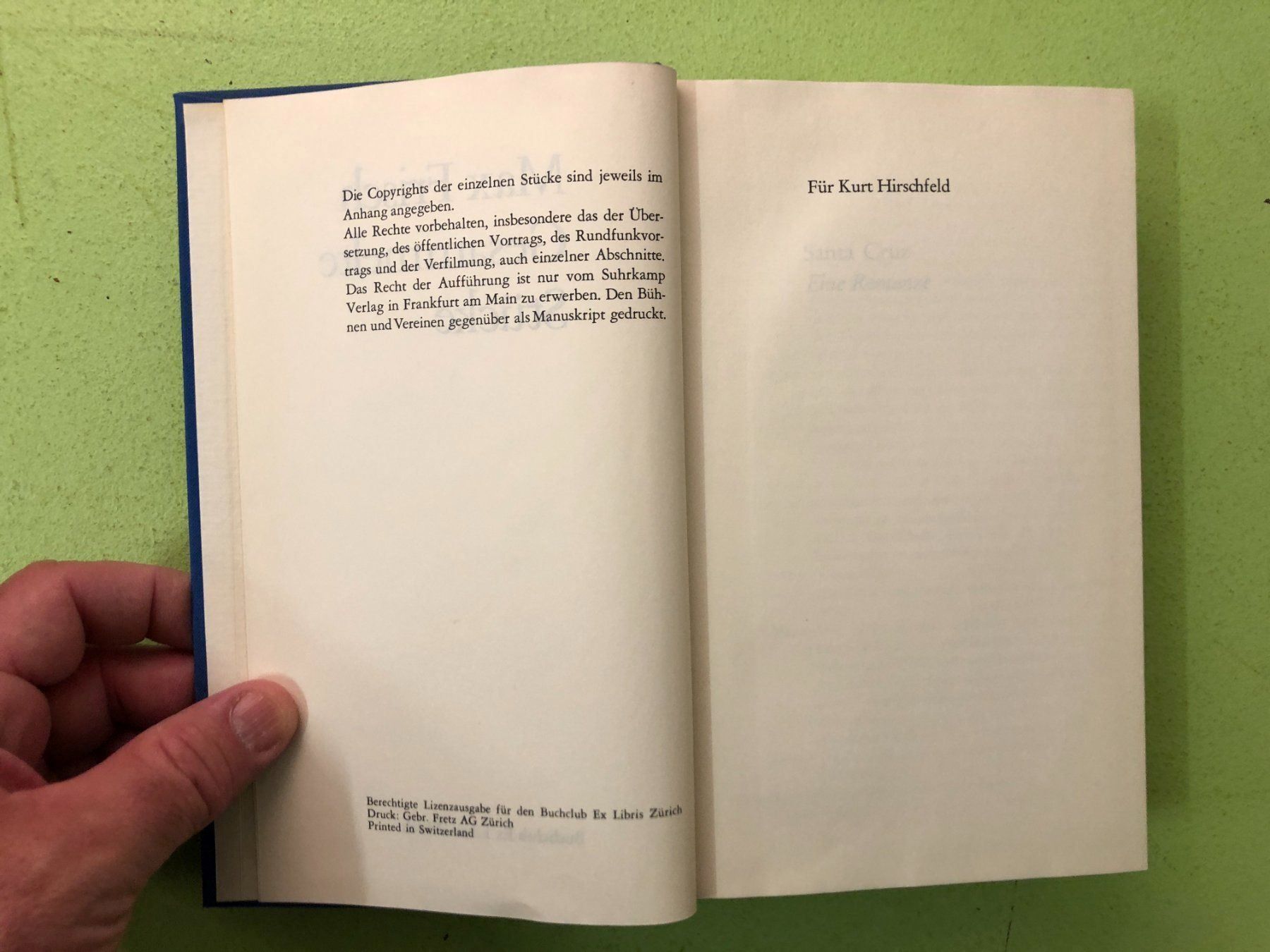 Bücher: Max Frisch: Gesammelte Stücke – Gebraucht aus Zürich von allp 2