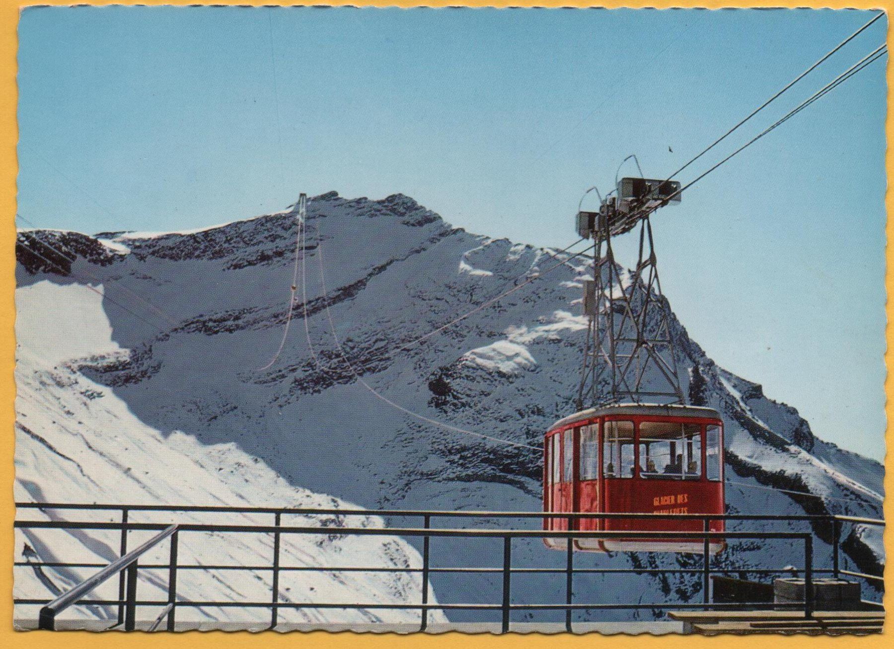 Cartoline postali: LES DIABLERETS Téléphérique du Glacier des Diablerets – Nuovo (secondo la descrizione) da Jona venduto da philajona