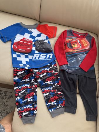  Kinder Pijama Set 2-teilig Cars RSN Grösse 98