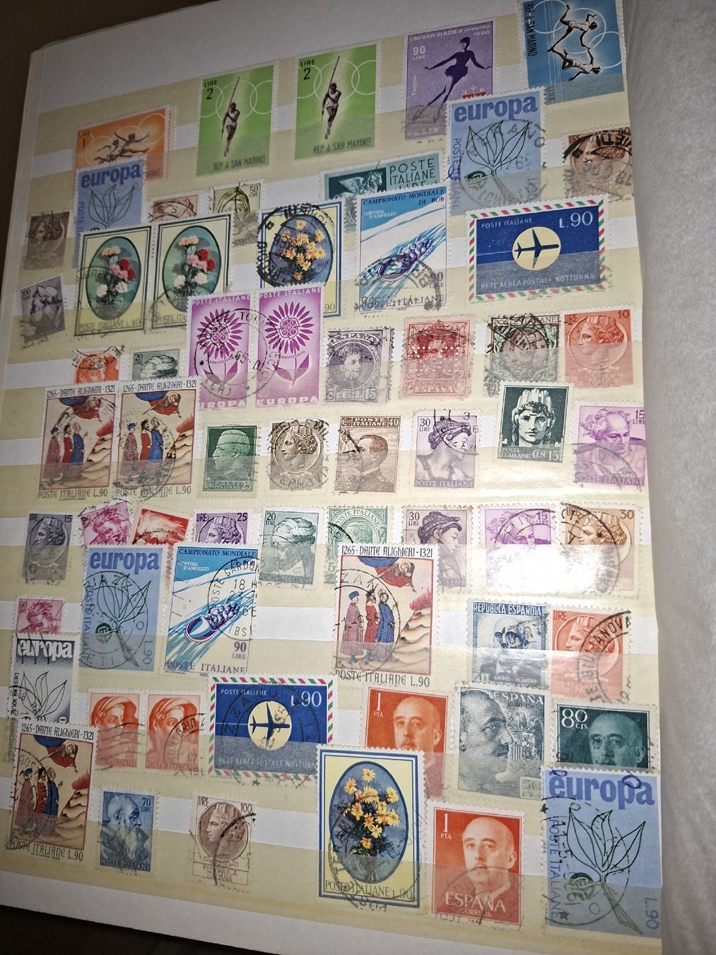 Alle Briefmarken: Album Ausland jnd diverses – Gebraucht aus Balgach von SIMEON27 4