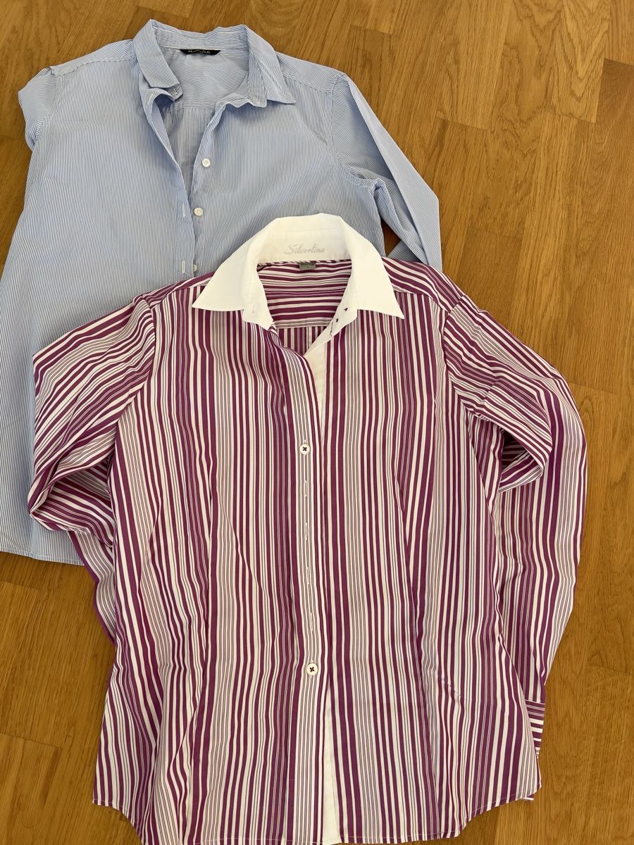 Eterna Camicette: 2 Baumwolle blouses, eterna/massimo dutti – Usato da Kaufdorf venduto da Ostrich