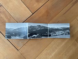 AK GR Panorama, gesehen von Scheia-Fidaz (3-teilig)