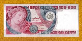 Italien 100.000 lire scarce