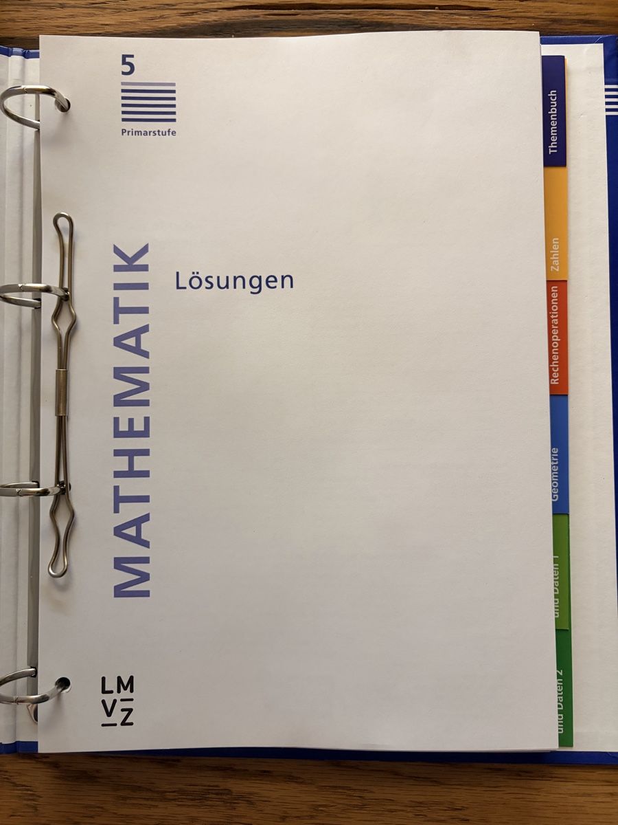 Bücher: Math Primarstufe 5 Bucher – Neu (gemäss Beschreibung) aus Küsnacht ZH von salim2019 2