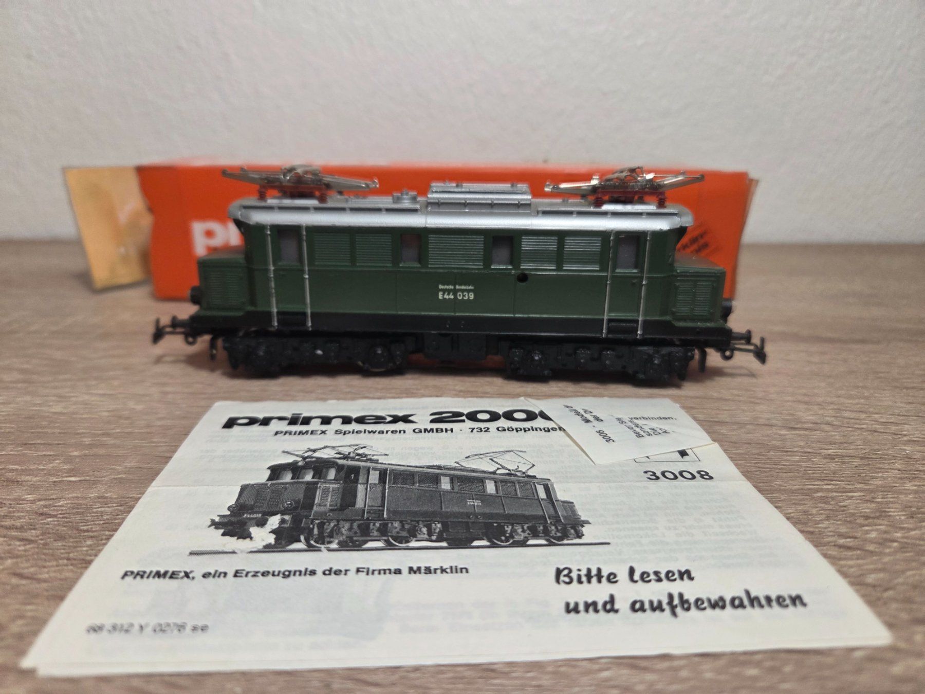 Märklin Modellini di ferrovie: Primex 3008 E-Lok E44 DB H0 – Usato da St-Aubin-Sauges venduto da Lo_Go 6