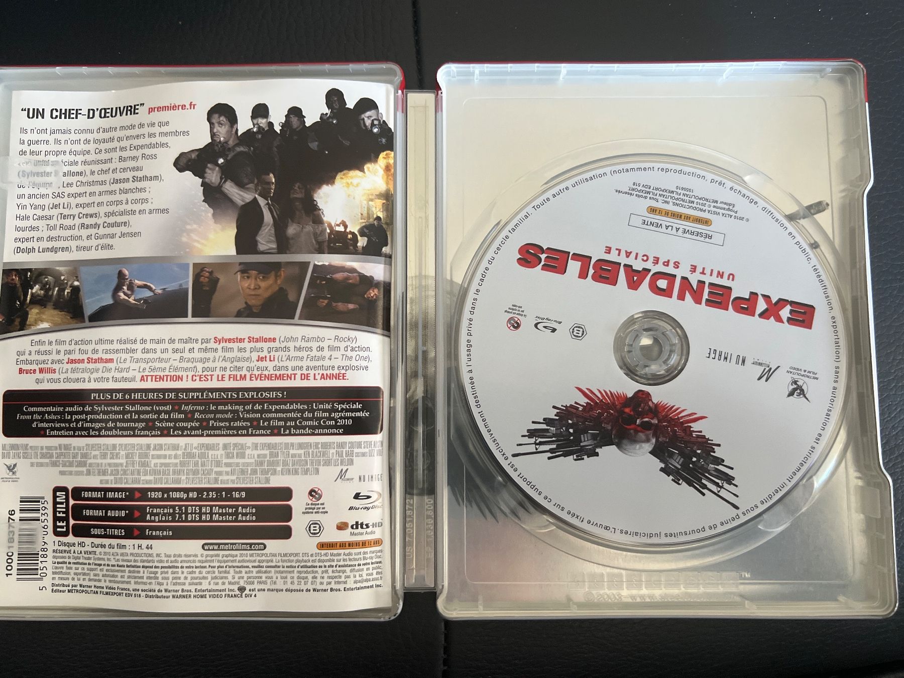 Tous les DVDs: Steelbook « Expendables, unité spéciale » – D'occasion à Bouveret par Feelgoodtrading 2