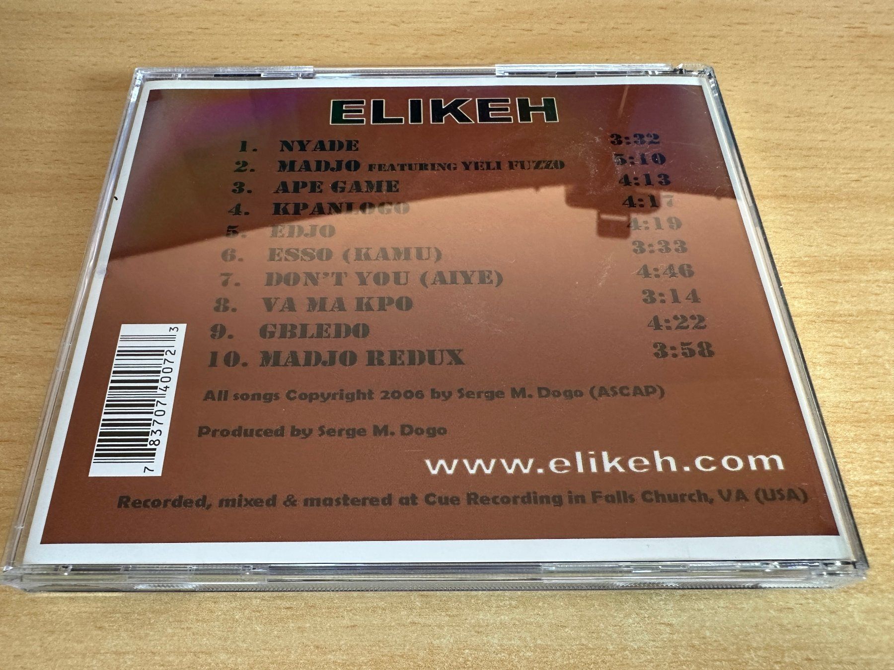 CD: Elikeh - Nyade – Usato da Rikon im Tösstal venduto da Alpenmutz 1