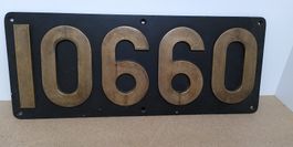 Nummernschild 10660 Lokomotive Ae 3/6
