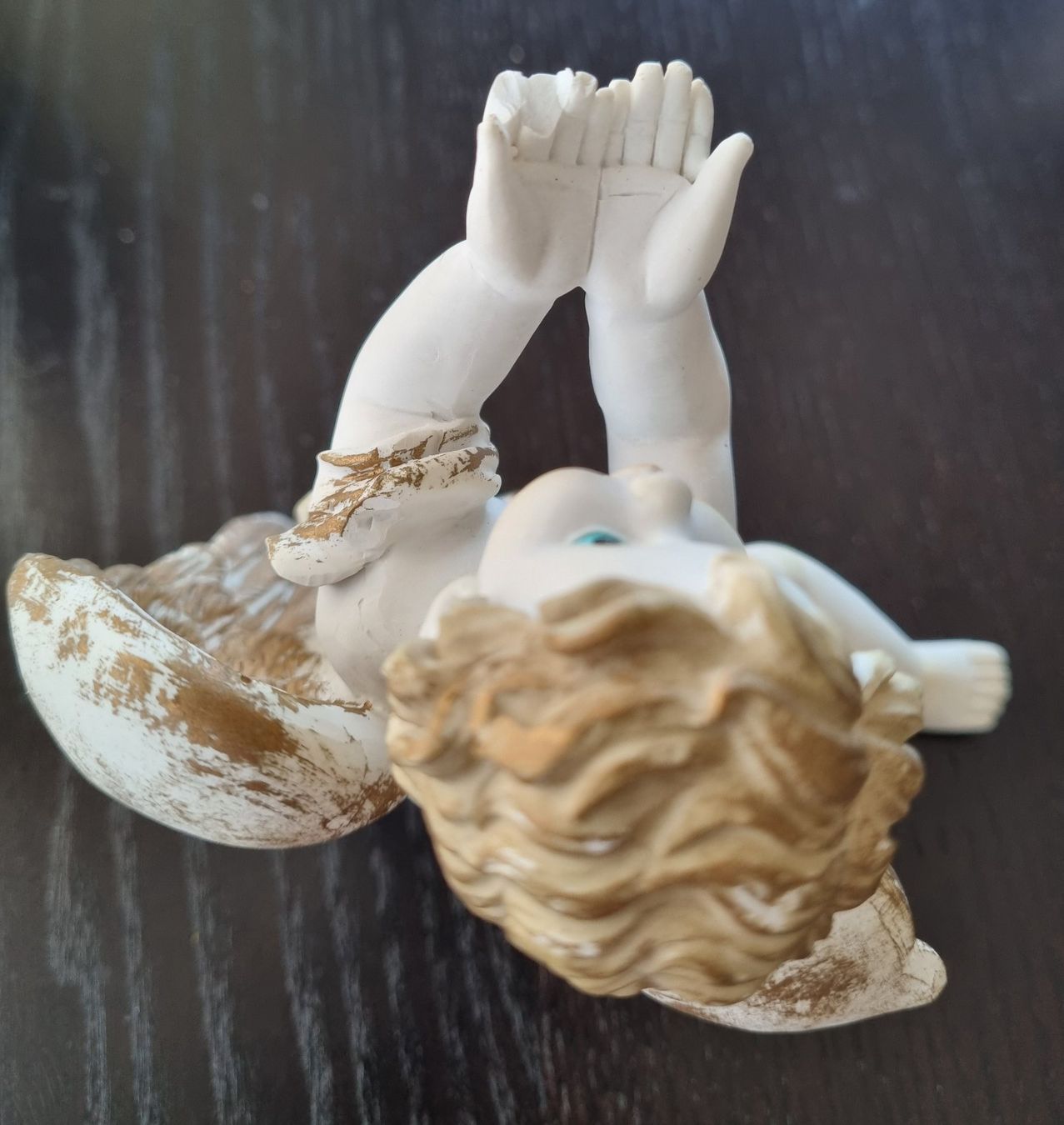Statuette: Kleiner Deko Engel sitzend – Usato da Nottwil venduto da Janny77 4