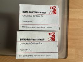 TDS Fahrradschlauch 700x28/47C, Sclaverand Ventil, Neu