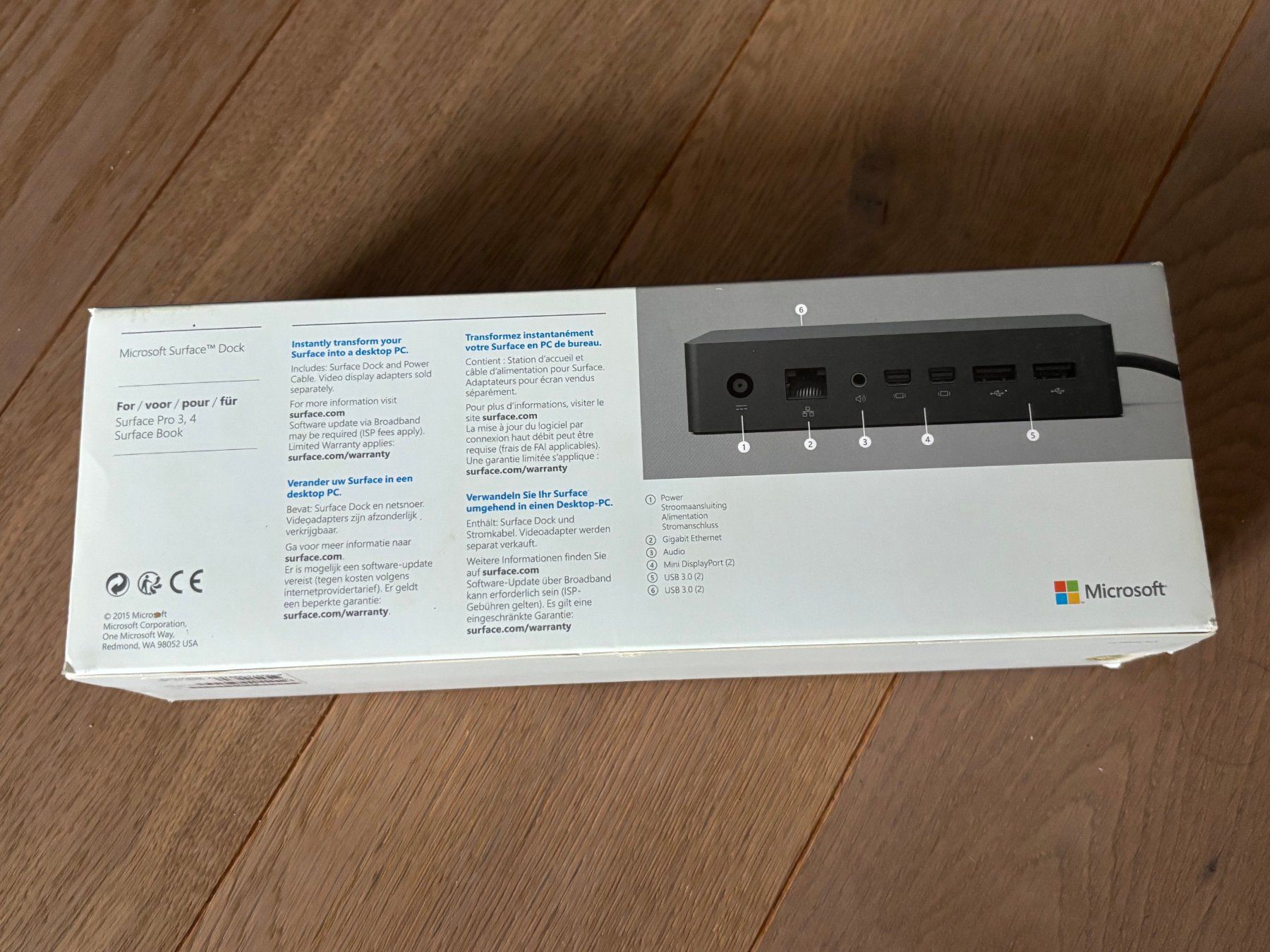 Microsoft Docking station: Microsoft Surface Dock - Mod 1661 mit OVP – Usato da Ipsach venduto da Goetrix 1