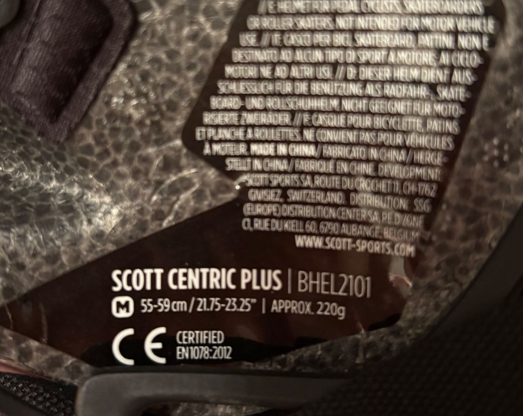 Caschi: Velohelm Scott Centric Gr. M – Nuovo (secondo la descrizione) da Winterthur venduto da langkarine 2