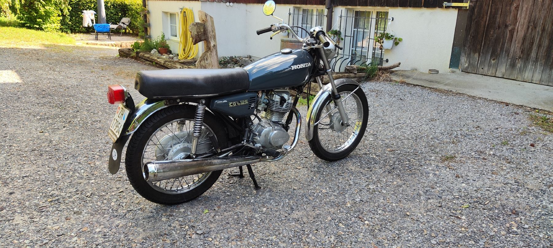 Honda Strasse: Honda CG 125 B Motorrad – Gebraucht aus Uster von Alpafligh1 2