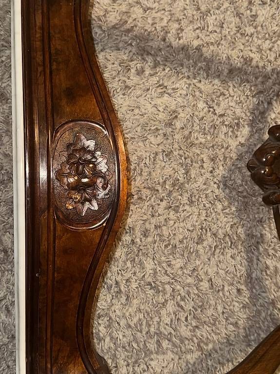 Tavoli da trucco: Demi-Lune Konsolentisch mit Marmorplatte – Usato da Meggen venduto da mariiiiiiechen 4
