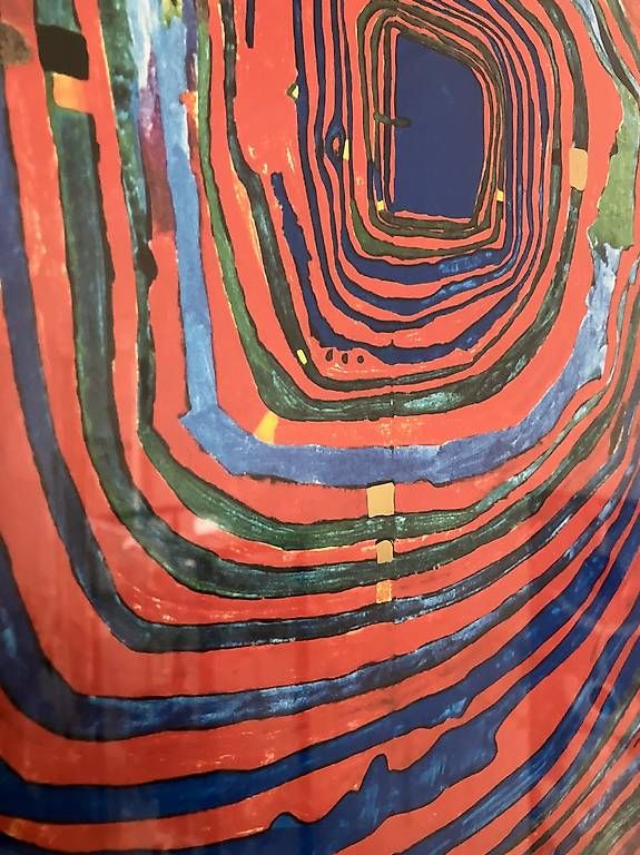 Poster & Bilder: Poster Hundertwasser vergolden – Gebraucht aus Zürich von nos_2msr 1