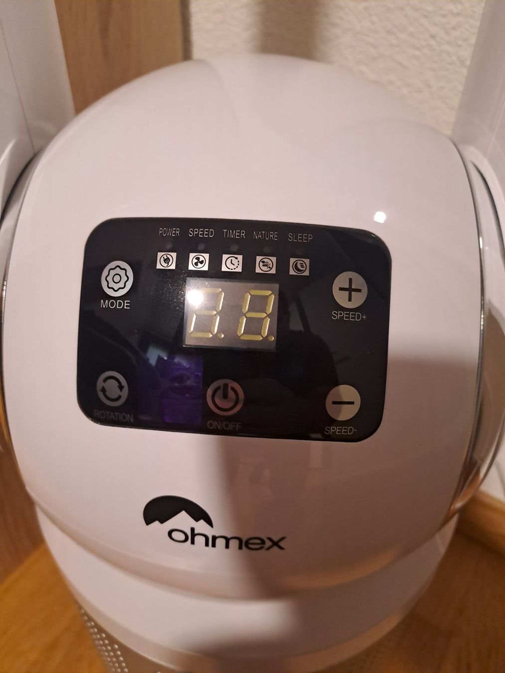 Ohmex Ventilatoren: Standventilator Ohmex mit Garantie bis 24.06.2027 – Gebraucht aus Elsau von Kellerraeumung 2