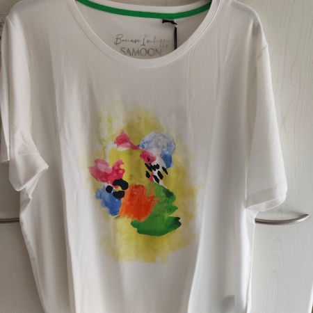 Herziges Shirt kurz Arm Gr. 48 Fr. 26.-