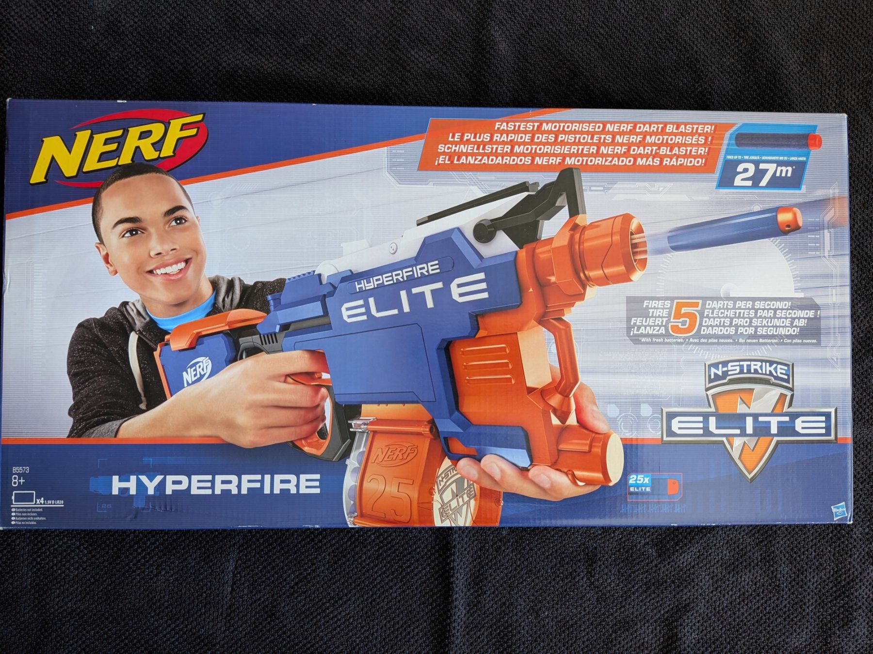 Nerf Giocattoli: Nerf Elite Hyperfire neu und originalverpackt. – Nuovo e nell'imballaggio originale da Bern venduto da tro_k2kx