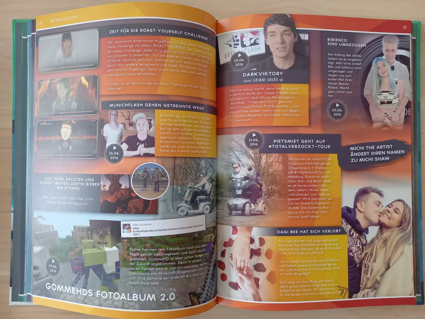 Bücher: Das Youtuber-Jahrbuch 2016/2017 – Gebraucht aus Obernau von Corolli 4