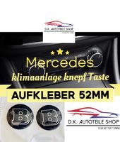 Mercedes Klimaanlage Taste Knopf Aufkleber Logo 2 Stück 29mm