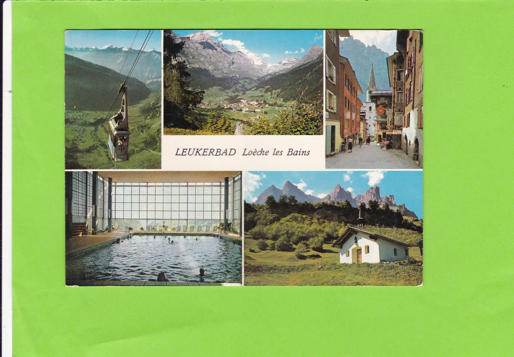 Ansichtskarten: Leukerbad – Gebraucht aus St. Peterzell von neckertal