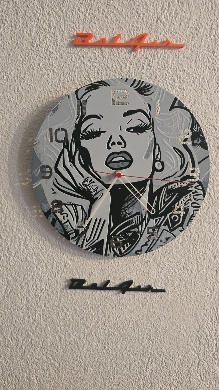Orologi da terra & Orologi da parete: Marilyn Monroe Wanduhr – Nuovo (secondo la descrizione) da Winznau venduto da johny_wayne 1